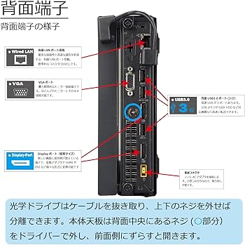 Lenovo ThinkCentre M910q 本体 ACアダプター付き